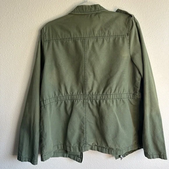 Rubbish Army Jacket Green Women Size M Cargo Military Pockets - Picture 5 of 12